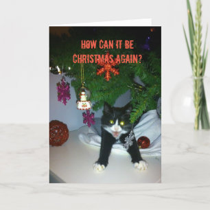 Hoe kan het weer een kerstkaart zijn? feestdagen kaart