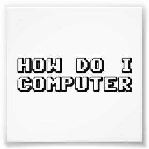Hoe kan ik computers foto afdruk