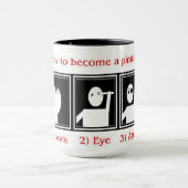 Hoe kan ik een piratenmok zijn? mok (Midden)