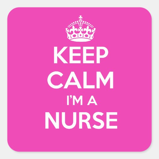 HOE KAN IK EEN VERZENDPINK ZIJN? VIERKANTE STICKER (Voorkant)