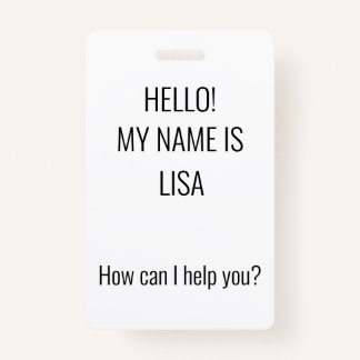 Hoe kan ik helpen? badge