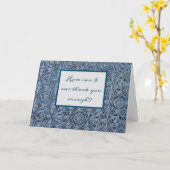 Hoe kan ik je genoeg Kaart bedanken (Gele Bloem)