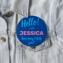 Hoe kan ik u helpen uw blauwe vriendschappelijke b