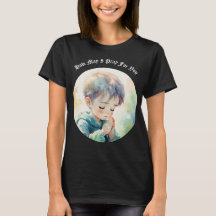 Hoe kan ik voor je bidden T-shirt