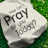 Hoe kan ik voor je bidden? tote bag