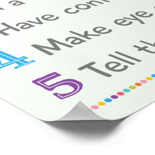 Hoe kan je een campagne tegen pestziekte op school poster (Hoek)