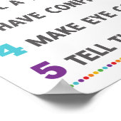 Hoe kan je een campagne tegen pestziekte op school poster (Hoek)