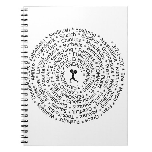 HOE KAN JE ERAAN WERKEN - Op maat gemaakt ontwerp Notitieboek (Voorkant)