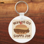 Hoe kan je naar Sloppy Joe? Sleutelhanger (Voorkant)