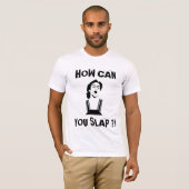 HOE KAN JE SLAPEN? T-SHIRT (Voorkant volledig)