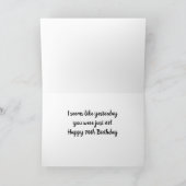 HOE KAN "JIJ" ZIJN "70" LEUKE VERJAARDAG KAART (Binnen)