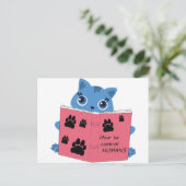 hoe katten de mens controleren briefkaart (Staand voorkant)