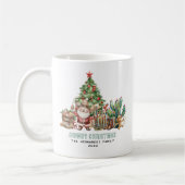 Hoe Kerstmis | Leuke Westerse Monogram Vakantie Koffiemok (Links)