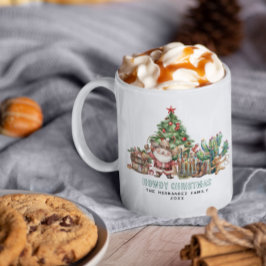 Hoe Kerstmis | Leuke Westerse Monogram Vakantie Koffiemok