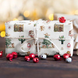 Hoe Kerstmis | Leuke Westerse Persoonlijke Cadeaupapier