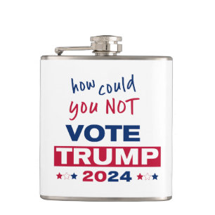 Hoe kon je niet stemmen TRUMP 2024 Heupfles