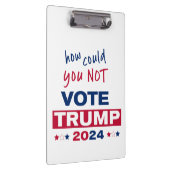 Hoe kon je niet stemmen TRUMP 2024 Klembord (Rechts)