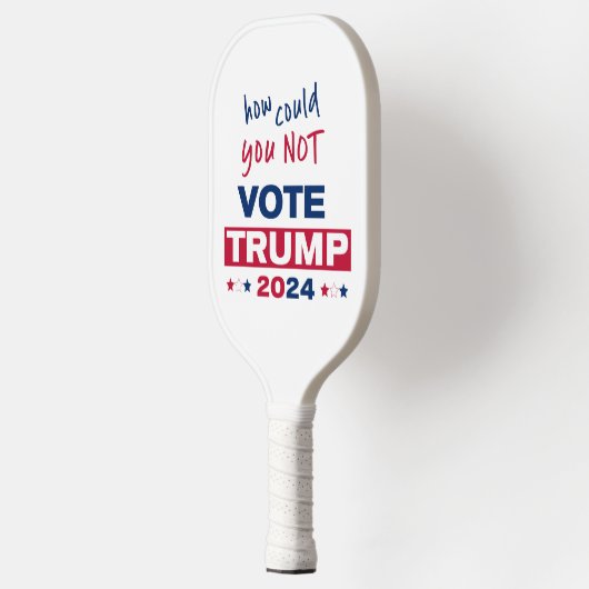 Hoe kon je niet stemmen TRUMP 2024 Pickleball Paddle (Links)