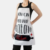 Hoe kun je helpen om uit mijn keuken te komen schort (Insitu)