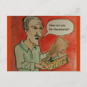 Hoe kun je zorgen maken? Briefkaart