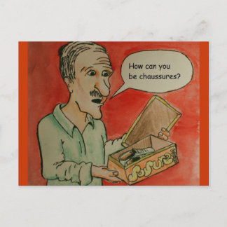 Hoe kun je zorgen maken? Briefkaart