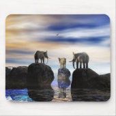 Hoe kwam hij daar, Fred? Muismat (Voorkant)