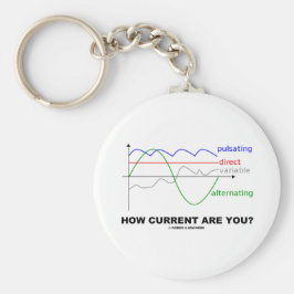 Hoe laat ben je? (diverse krenten fysica) sleutelhanger