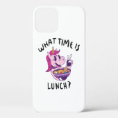 Hoe laat is de lunch Case-Mate iPhone case (Achterkant)