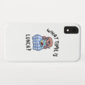 Hoe laat is de lunch Case-Mate iPhone case (Achterkant (horizontaal))