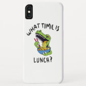 Hoe laat is de lunch Case-Mate iPhone case (Achterkant)