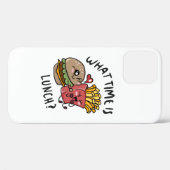 Hoe laat is de lunch Case-Mate iPhone case (Achterkant (horizontaal))