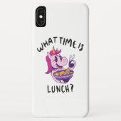 Hoe laat is de lunch? Case-Mate iPhone case (Achterkant)