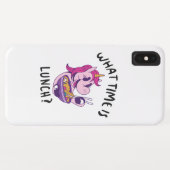Hoe laat is de lunch? Case-Mate iPhone case (Achterkant (horizontaal))