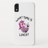 Hoe laat is de lunch Case-Mate iPhone case (Achterkant)