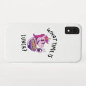 Hoe laat is de lunch? Case-Mate iPhone case (Achterkant (horizontaal))