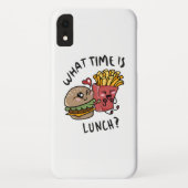 Hoe laat is de lunch Case-Mate iPhone case (Achterkant)