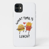 Hoe laat is de lunch Case-Mate iPhone case (Achterkant)