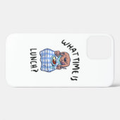 Hoe laat is de lunch Case-Mate iPhone case (Achterkant (horizontaal))
