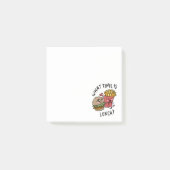 Hoe laat is de lunch post-it® notes (Voorkant)