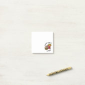 Hoe laat is de lunch post-it® notes (Op bureau)