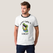 Hoe laat is de lunch t-shirt (Voorkant volledig)