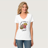 Hoe laat is de lunch t-shirt (Voorkant volledig)