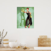 Hoe laat is het? Afspelen Poster (Keuken)