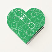 Hoe laat is het.b Green BG Notitieboek (Achterkant)