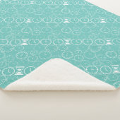 Hoe laat is het.b L Green BG Sherpa Deken (3/4)