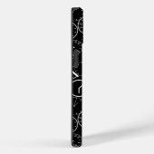 Hoe laat is het.b L Zwart BG Case-Mate iPhone Case (Achterkant / Rechts)