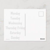 Hoe laat is het? briefkaart (Achterkant)