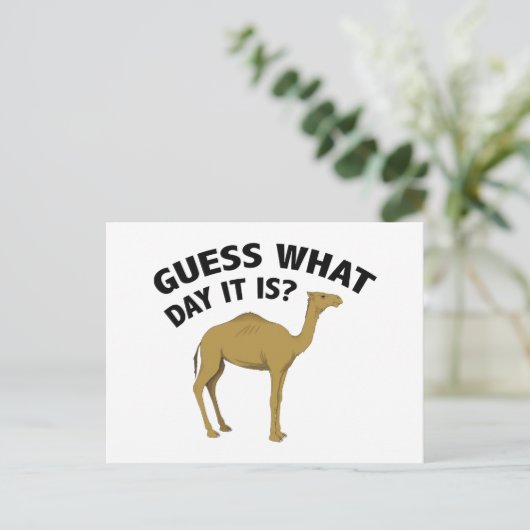 Hoe laat is het? briefkaart (Staand voorkant)