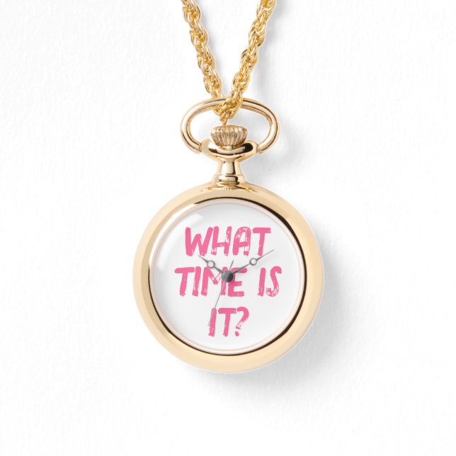 Hoe laat is het? horloge (Voorkant)