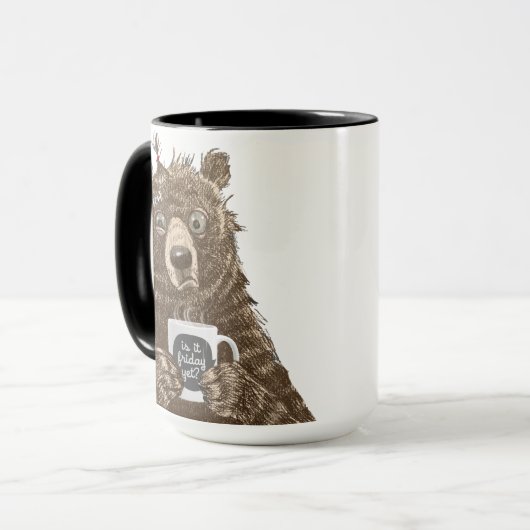 Hoe laat is het? Mok (Voorkant links)